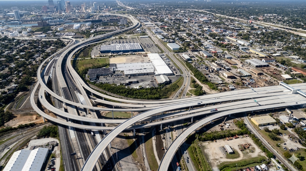 Downtown Tampa skyline at sunset displaying authority